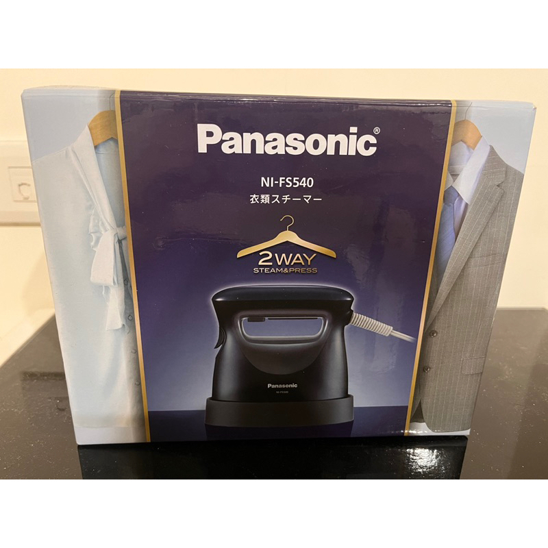 現貨🔜 二手 Panasonic 國際牌 平燙/掛燙2 in 1蒸氣電熨斗 （NI-FS550)藍色✔️保證公司貨