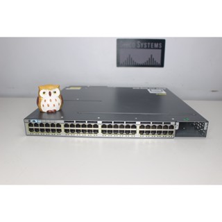Cisco WS-C3750X-48PF-S Catalyst 3750X 48 Port Managed PoE+