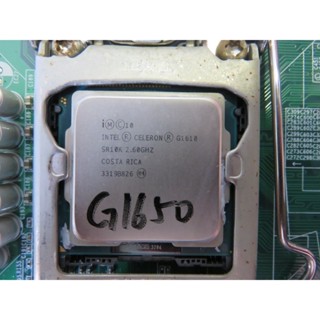 C. 1155CPU-Intel® Celeron G1610 2M 、2.60 GHz 直購價50