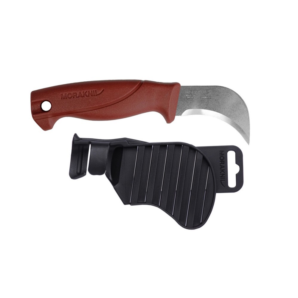 [阿爾卑斯互外] MORAKNIV Roofing Felt Knife 皮革/毛氈製品切割刀紅 13235