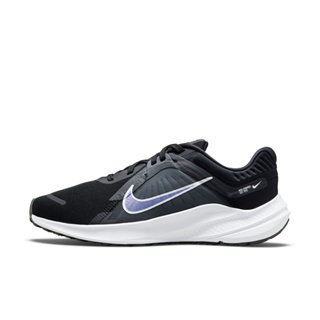 過季出清(女)【Nike】QUEST 5 女慢跑鞋-黑紫 DD9291001