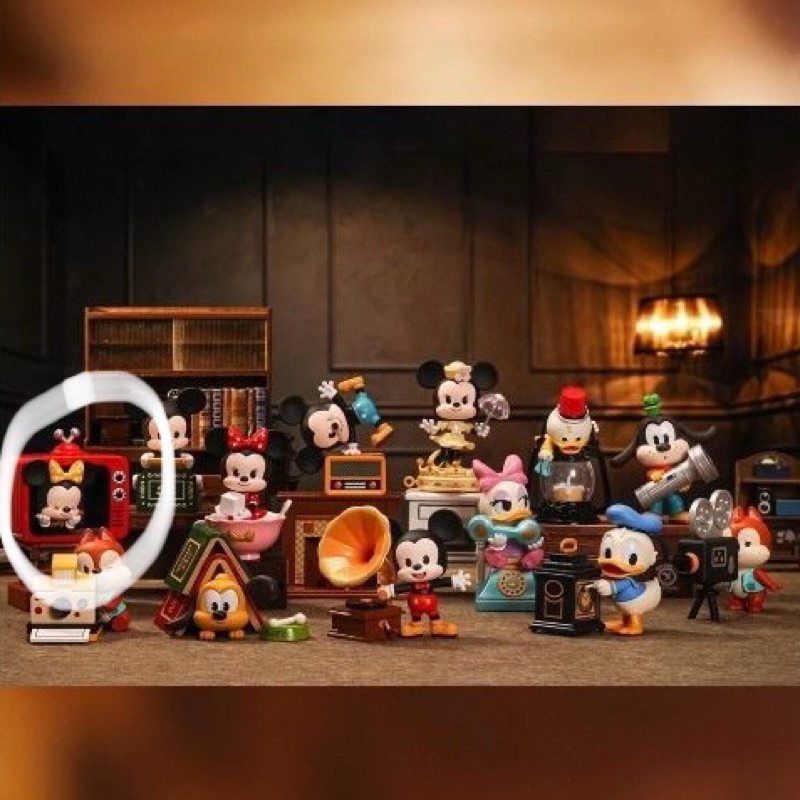 【挑款/公仔】泡泡瑪特 盒玩 米奇家族復古時代 米妮 Minnie Mouse