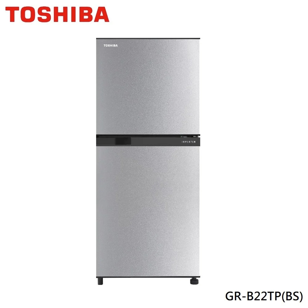 十倍蝦幣【TOSHIBA 東芝】180公升二門定頻冰箱 GR-B22TP(BS) 基本安裝+舊機回收 樓層及偏遠費另計