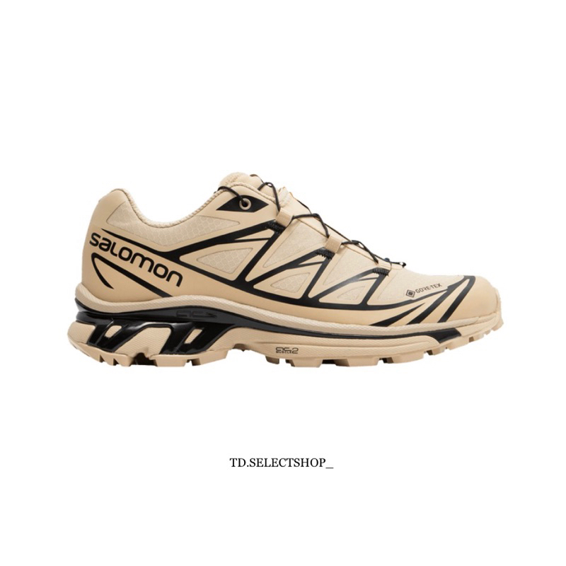 【T.D.】Salomon XT-6 GORE-TEX 'Safari' 杏色 474455