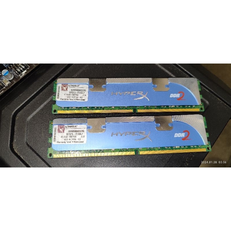 金士頓 Kingston DDR2 1066 Kit 2G *2 4G KHX8500D2/2G 超頻 終身保固