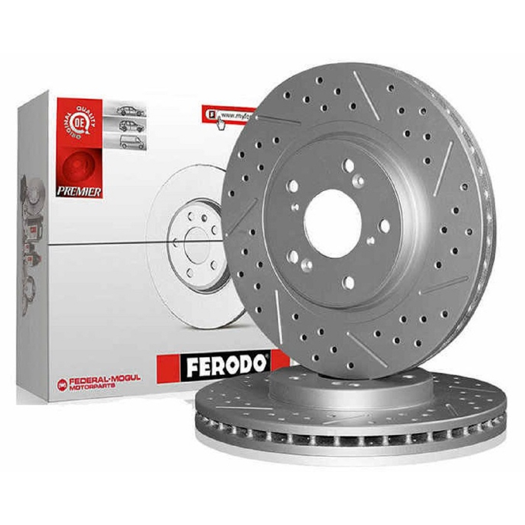 （哈斯商行）FERODO 煞車碟盤 打孔碟 劃線碟 VOLVO V40 V60 V90 XC40 XC60 XC90