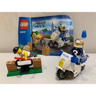 LEGO 樂高 CITY城市系列 60041 警察重機追捕