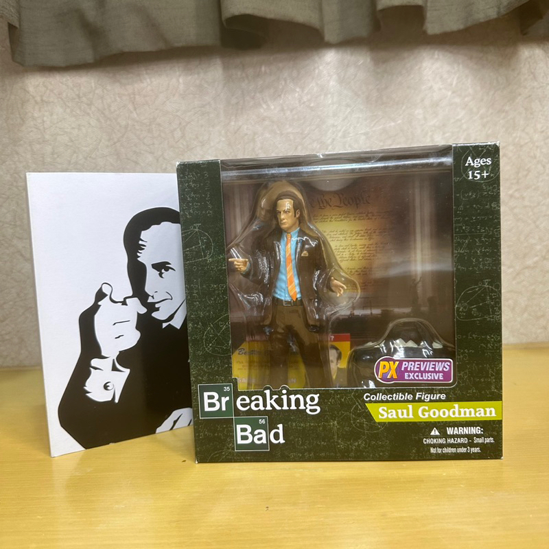 【CJ Toyz】2015 Mezco 絕命毒師 Breaking Bad Saul 6吋人偶精裝版 公仔 絕命律師