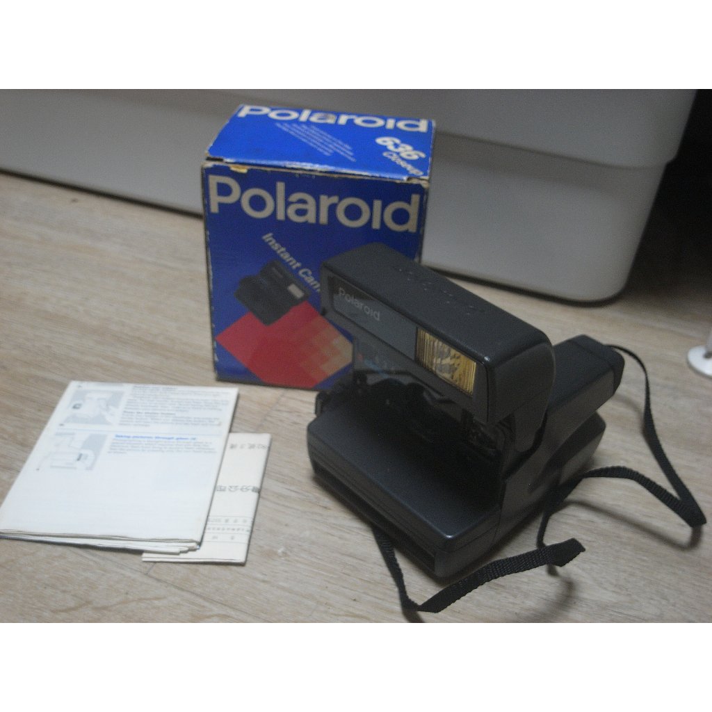 二手 盒裝 寶麗來 POLAROID 636 closeup 拍立得 寶麗萊 拍立得 底片 相機 古董相機 擺飾 收藏