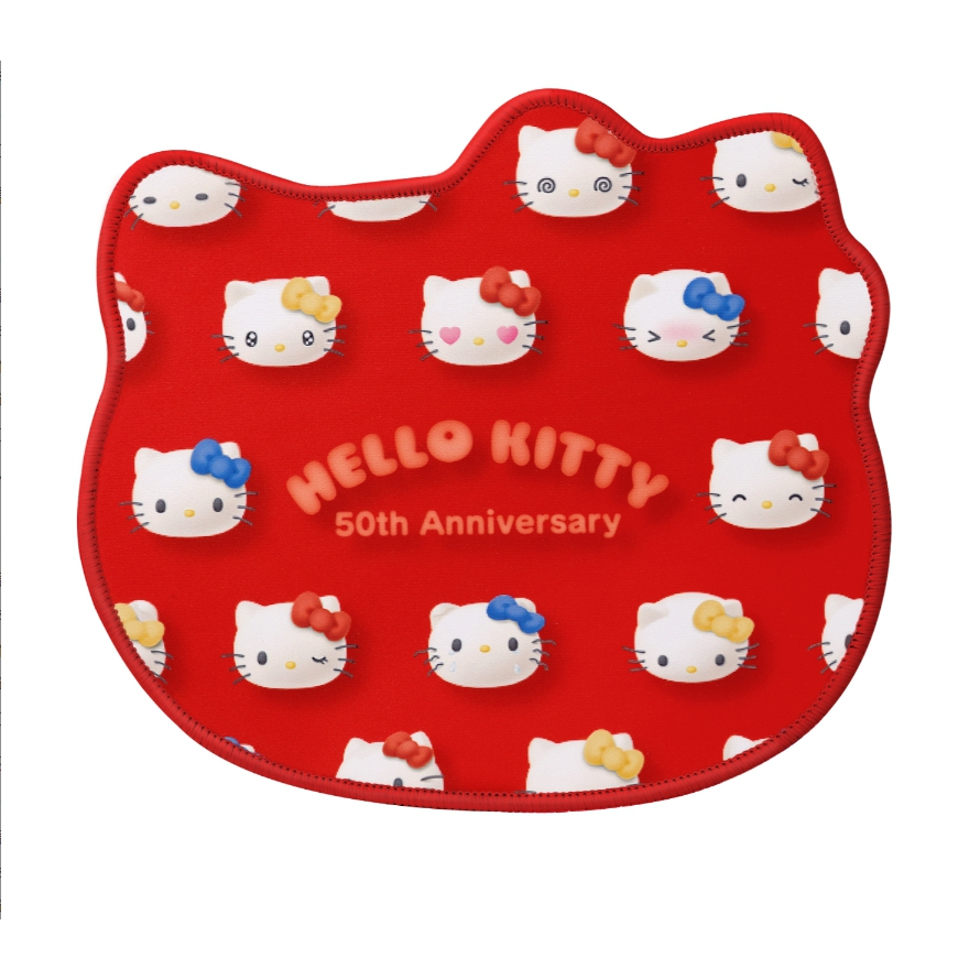 GARMMA Hello Kitty 造型滑鼠墊 50週年