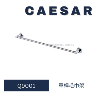 caesar 凱撒 Q9001 毛巾桿 浴室毛巾桿 單桿毛巾桿 浴室配件 配件 毛巾桿