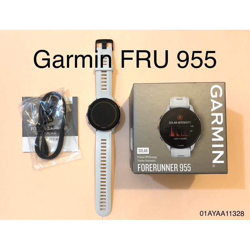 蝦幣九折【兔二手】太陽能版 Garmin Forerunner 955 Solar｜同965功能｜悠遊卡未被記名