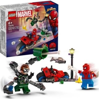 ☆オモちゃ☆ 樂高 LEGO 76275 摩托車追逐：蜘蛛人 vs. 猛毒化八爪博士 樂高® Super Heroes