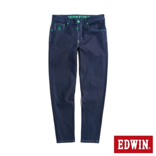EDWIN 加大碼 大師系列 JERSEYS迦績 透氣超彈錐形牛仔褲(原藍色)-男款