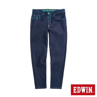 EDWIN 男款 加大碼 大師系列 JERSEYS迦績 透氣超彈錐形牛仔褲(原藍色)