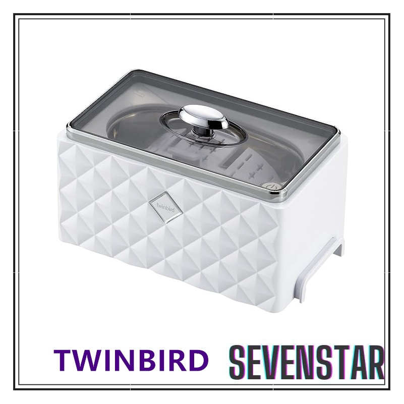 日本直送 TWINBIRD 雙鳥牌 超音波清洗機 超聲波清洗 眼鏡 假牙 首飾 金屬製品 EC-4548W