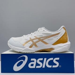 ASICS GEL-ROCKET 11 女生 白金色 舒適 運動 排球鞋 羽球鞋 1071A106-100