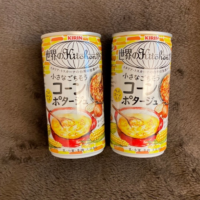 [破盤激安價] 日本 KIRIN 麒麟 玉米濃湯 罐裝 185g