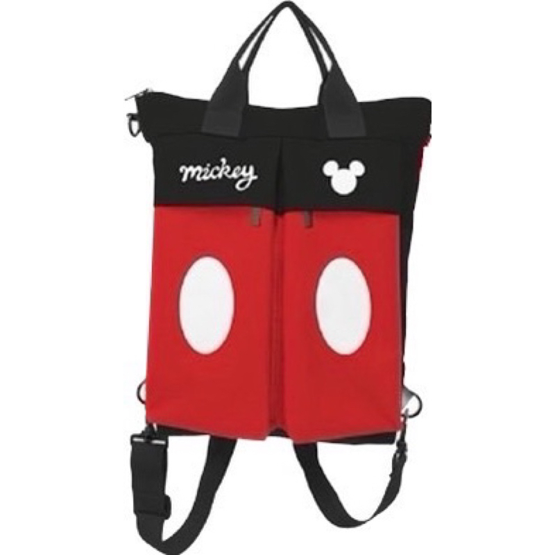 （下標即出）7-11 2024 米奇 Mickey 防潑水三用包（手提、側背、後背）筆電包