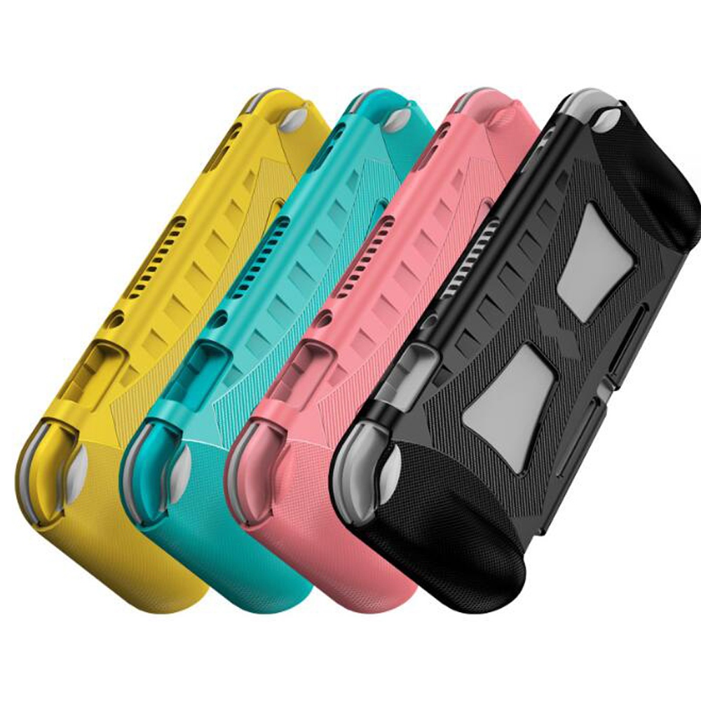 QinD Nintendo Switch Lite 矽膠保護軟套 矽膠套 全包設計 防滑 保護套