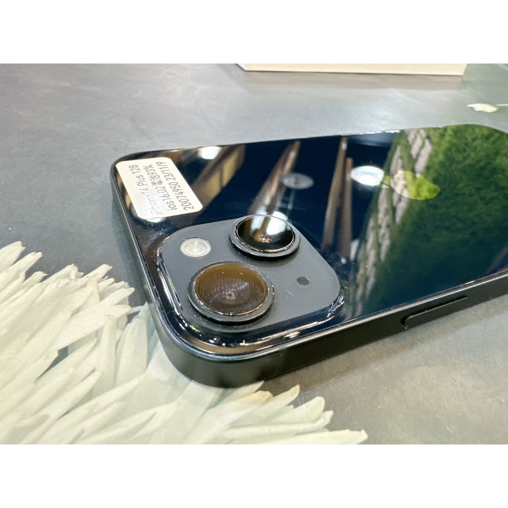 🔥超值中古機Iphone14plus 128G 黑色 9.9成新🔥舊機貼換/信用卡分期0利率