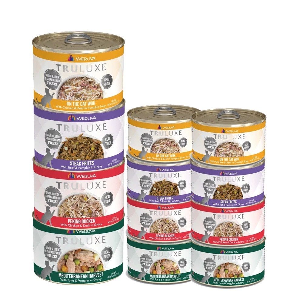 【多罐組】TRULUXE 特萊斯 主食貓罐頭85g/170g 天然無穀 低碳水化合物 貓罐頭『Q寶批發』