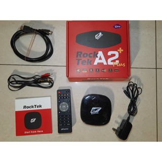 RockTek A2四核心4K智慧電視盒 影音撥放盒 HDMI / AV 型號 RT-A2