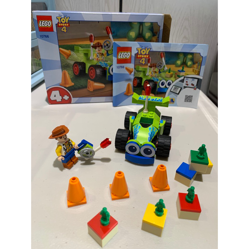 LEGO 樂高10766 玩具總動員，胡迪與遙控車(迪士尼 Toy Story 4 Woody &amp; RC 10766