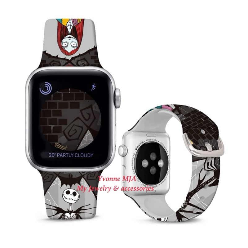 Yvonne MJA 美國迪士尼Disney 正版商品預購 聖誕夜驚魂 Apple Watch SE 9 8 7 6錶帶