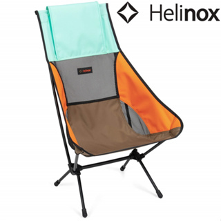 Helinox Chair Two 高背戶外椅/輕量摺疊椅/DAC露營椅 薄荷綠拼接 MMB 10002800
