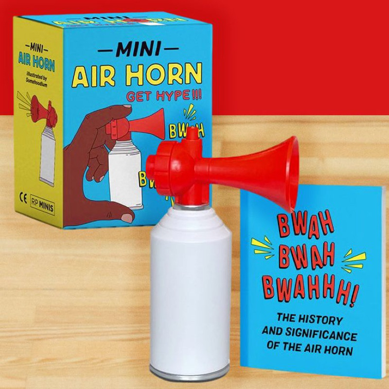 《現貨》 Mini air horn 迷你玩具 空氣喇叭 造勢喇叭 限量 搶完為止