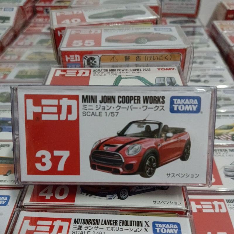 TOMICA  NO.37絕版MINI JOHN COOPER WORKS