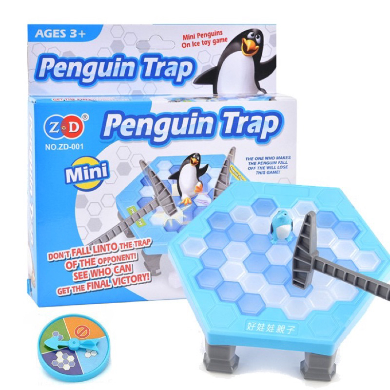 🐧全新現貨🧊企鵝破冰 企鵝敲冰塊 拯救企鵝 企鵝敲冰磚 敲打企鵝 聚會 團康 桌遊 親子玩具 好玩 禮物 刺激 可愛