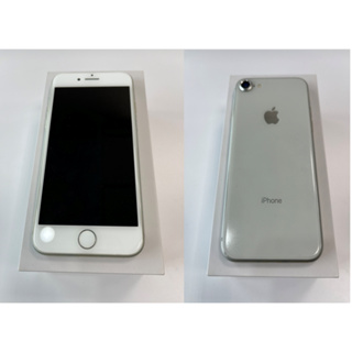 iPhone 8 256G 白色 全機包膜，電池已更換，健康度100%