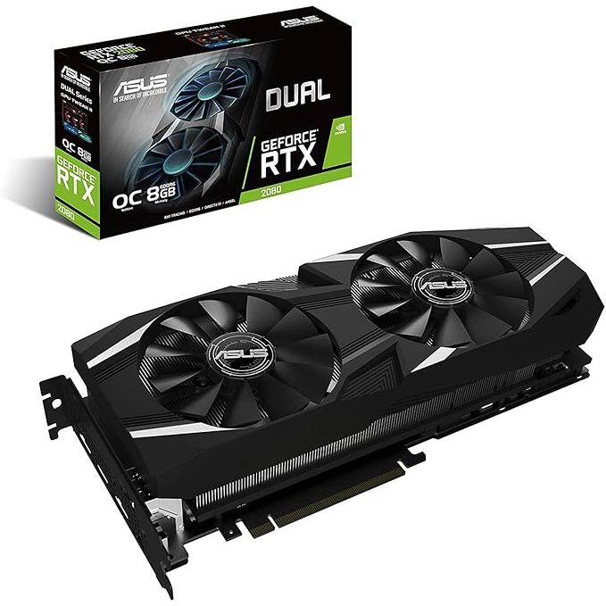 華碩 ASUS DUAL RTX 2080 8G 顯示卡 賣家保固 二手