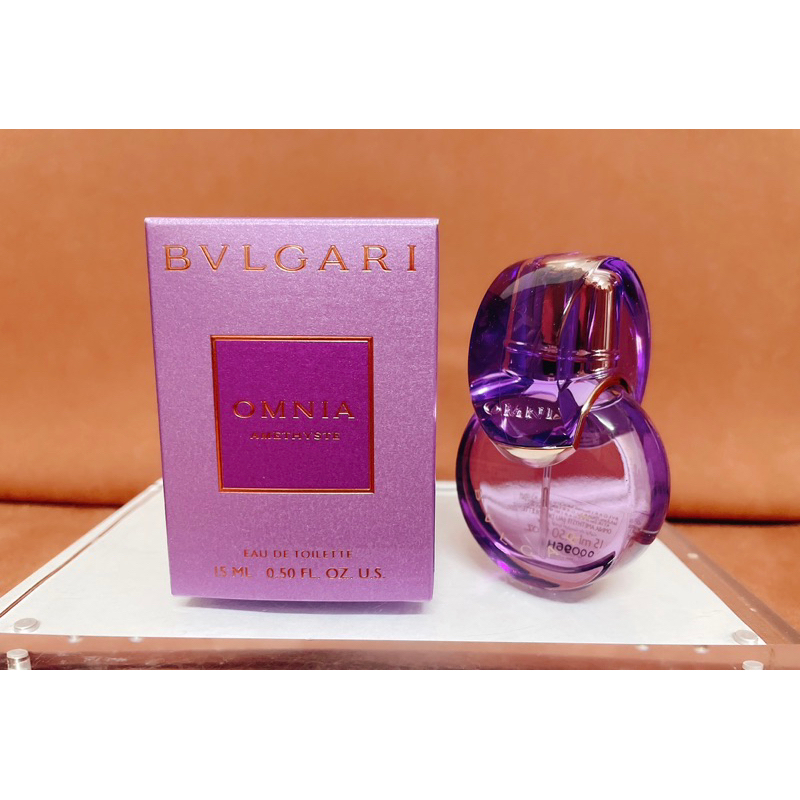 BVLGARI 「新包裝」紫水晶淡香水15ml/噴式