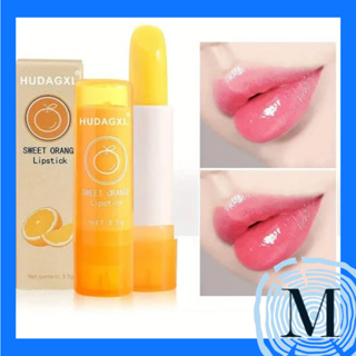 HUDAGXL Lipstik Lip Balm Lipstick Sweet Orange MKBT162 #1