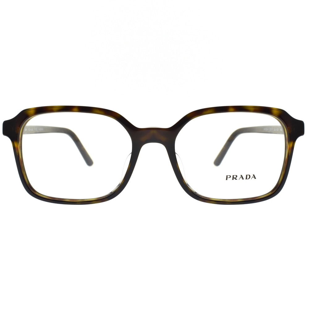 PRADA 光學眼鏡 VPR03X-F 2AU-1O1 方框款 - 金橘眼鏡