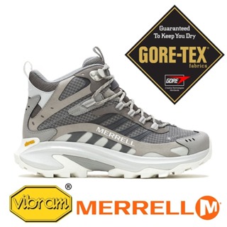 【MERRELL 美國】MOAB SPEED 2女GT 中筒健行鞋『熔岩煙灰』037828 多功能鞋.休閒鞋.登山鞋.露