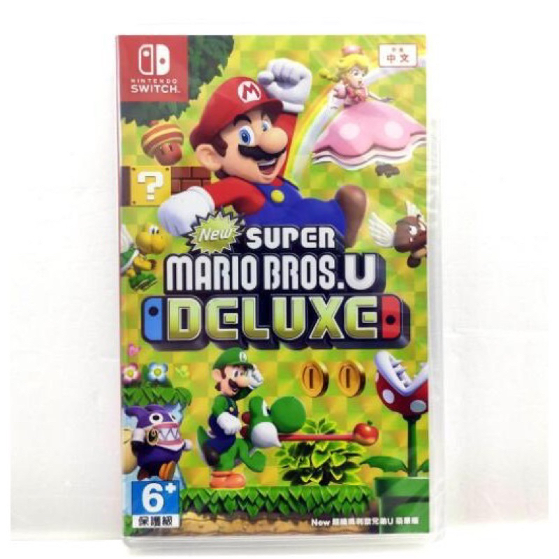 【二手NS】 New Super Mario Bros. U Deluxe 超級瑪利兄弟U 豪華版