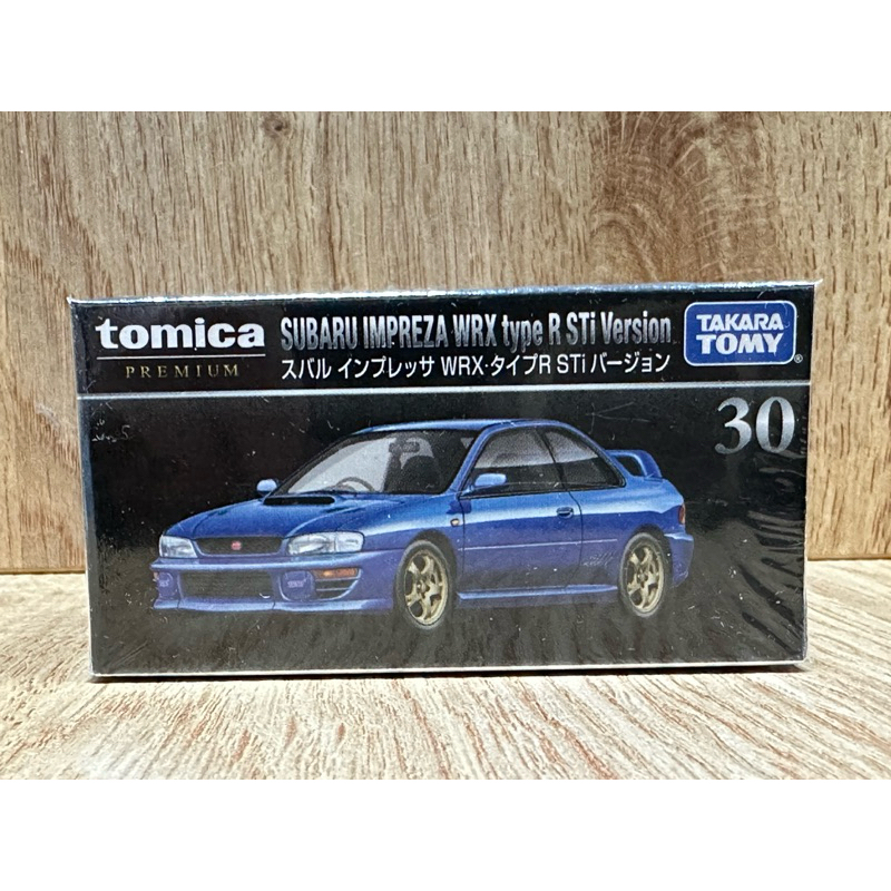 Tomica premium 30 Subaru Impreza wrx type R STI Version
