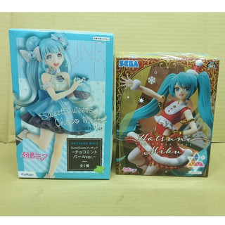 日版 SEGA 初音未來 聖誕節2023 甜點系列 巧克力薄荷 珍珠版 art by 裕 FuRyu