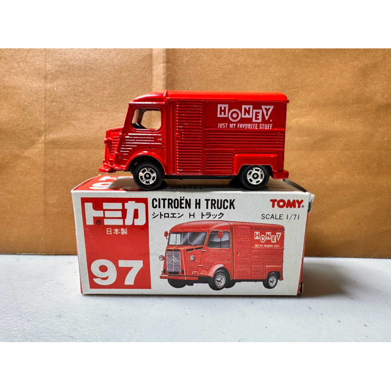 ［現貨］Tomica Tony 舊紅標 日製 No.97 Citroen truck 紅色