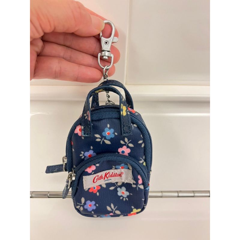 《二手正版商品》英國🇬🇧Cath Kidston 迷你錢包 零錢包 吊飾 迷你鑰匙包