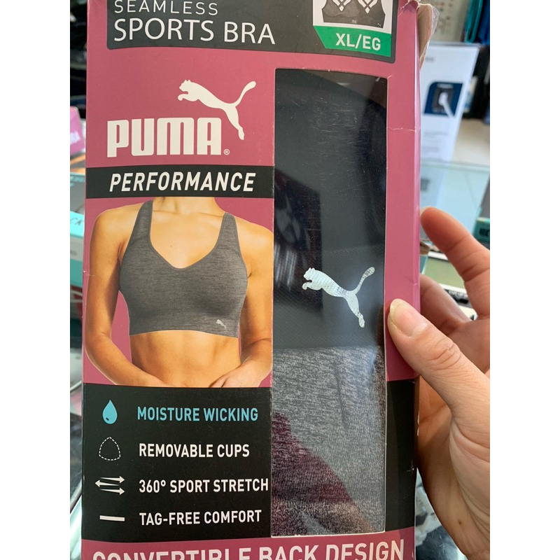 Puma 女運動內衣 兩入組XL