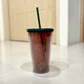 Starsbucks 星巴克 冷水杯聖誕款16oz