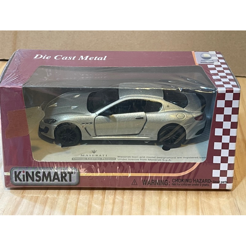 KINSMART 1/36 MASERATI GranTurismo瑪莎拉蒂 雙門跑車 迴力車 合金模型車