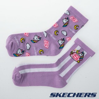 [麥修斯]SKECHERS 童襪 2雙組 L223G077-01L2 吸濕排汗 柔軟材質 襪子 兒童運動襪