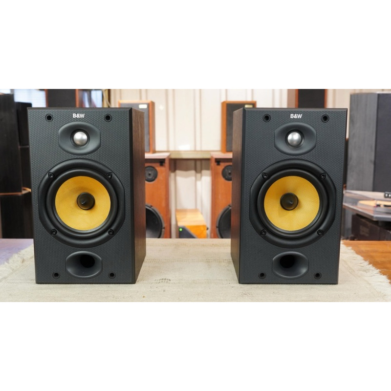 英國製造 皇佳公司貨 B&W DM601 S2 鵡螺高音導管金屬高音 兩音路書架喇叭
