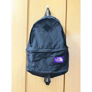 The North Face 紫標 後揹包 全黑 日本購入